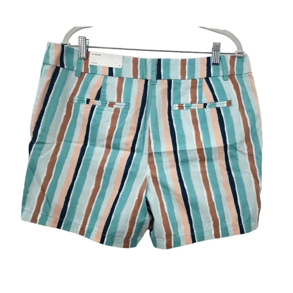 New NWT Women's Loft Outlet Mid Rise‎ Casual Shorts Size 12